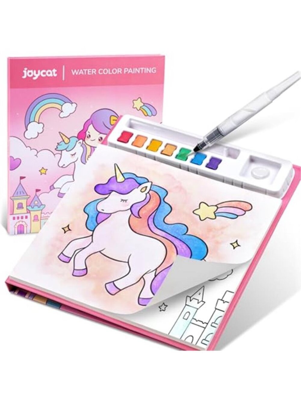 JoyCat Paint with Water Coloring Books for Toddlers (Magical Pony)